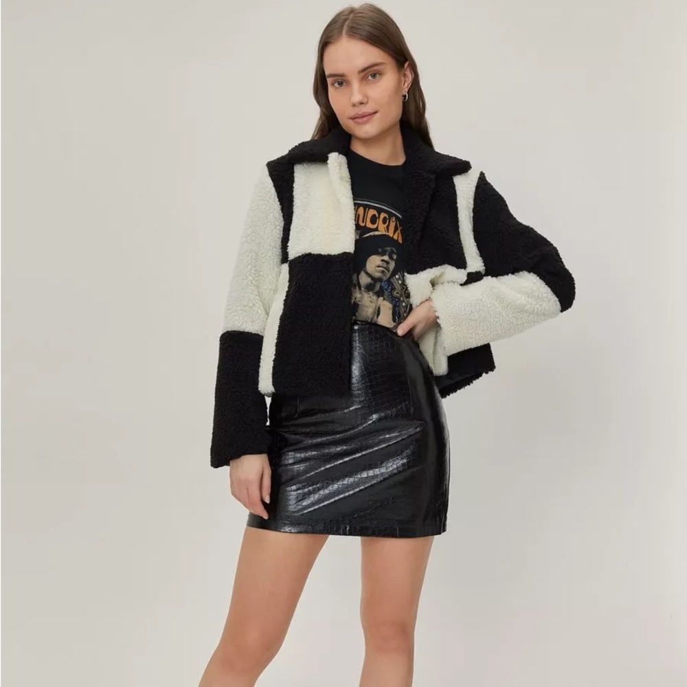 NastyGal crop jacket